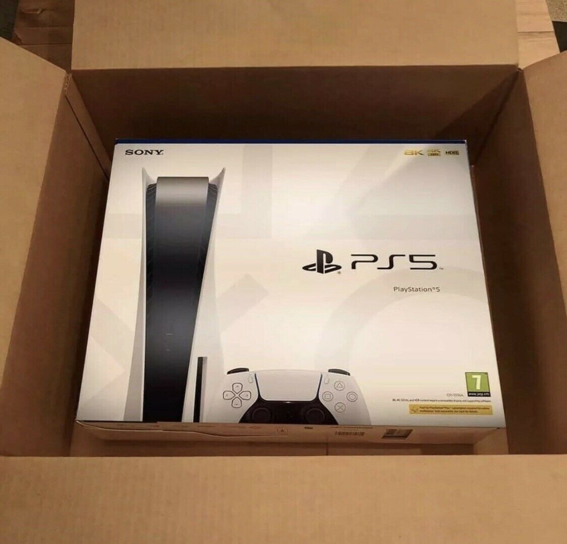 naujas juodas Sony Playstion 5 - 825GB-0