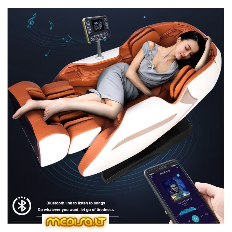MASAŽINIS FOTELIS LUXURY 4D ZERO GRAVITY-0