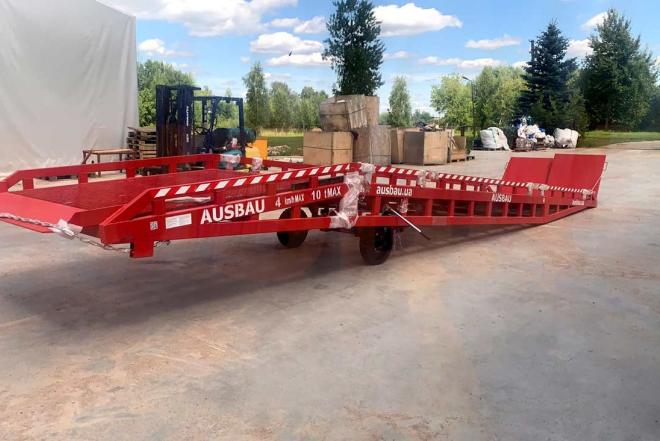 Mobili pakrovimo rampa AUSBAU nuo gamintojo-0