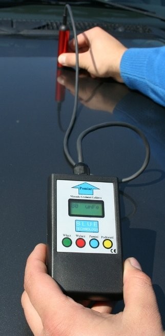 Skaitmeninis dažų storio matuoklis / dažų storio testeris MGR-10-S-FE-0