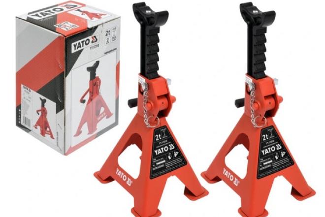 Automobilio stovas YATO 2T, 2vnt. YT-17310-0
