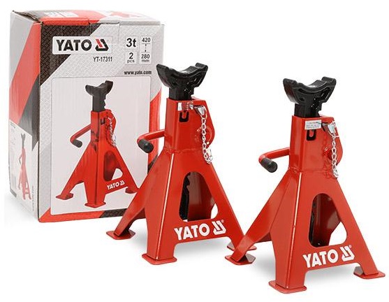 Automobilio stovas YATO 3T, 2vnt. YT-17311-0