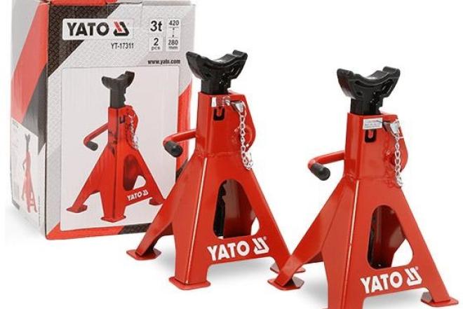 Automobilio stovas YATO 3T, 2vnt. YT-17311-0