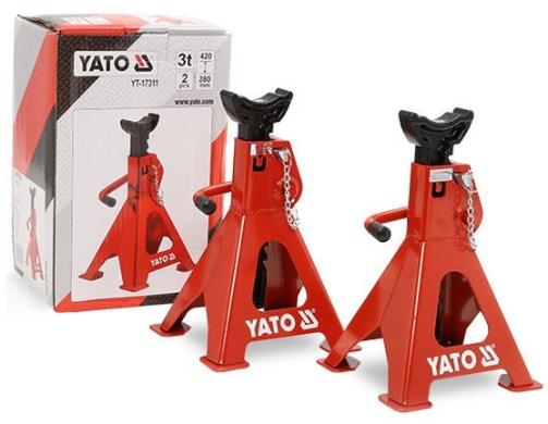 Automobilio stovas YATO 3T, 2vnt. YT-17311-0