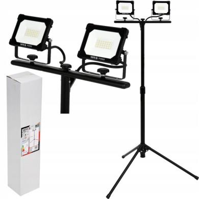 Lempa diodinė su stovu SMD LED 2x20W 3600 LM YT-81815 YATO-0