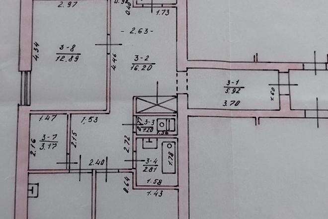 Klaipėdoje ramioje vietoje, Birutės g. 1 aukšte parduodamas erdvus 90 kv. m ploto 3 kambarių butas su holu. Butui reikalingas remontas.-0