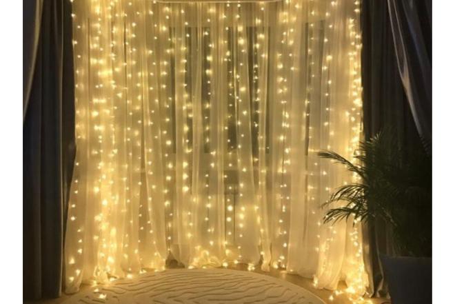 300 LED 3×3 VIELINĖ GIRLIANDA – UŽUOLAIDA-0