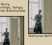 Vidaus durų montavimas Šiauliuose 864703953-0