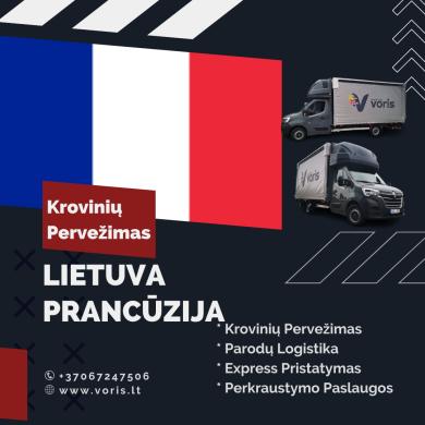 06 / 07 / 08 DIENOMIS - IŠ PRANCŪZIJOS Į LIETUVĄ PRANCŪZIJA - LIETUVA * Krovinių Pervežimas * Parodų Logistika * Express Pristatymas * Perkraustymo Paslaugos * Baldų Pervežimas * Motociklų Pervežimas EL.PAŠTAS: info@voris.lt SKYPE: vor-0