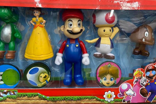 Super mario figūrėlių rinkinys-0