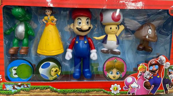 Super mario figūrėlių rinkinys-0