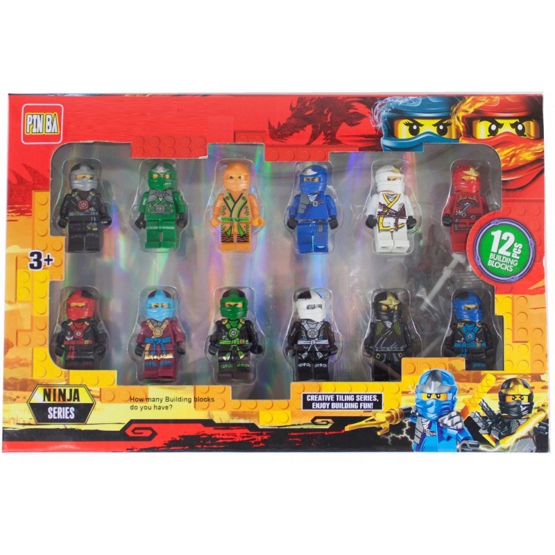 LEGO Ninjago žmogeliukų rinkinys - 12 vnt-0