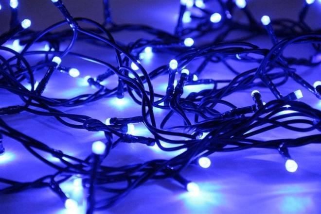 Mėlynos spalvos girlianda-0