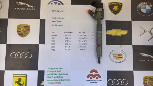 Kuro purkštukas Mercedes-C220. 0445110012-0