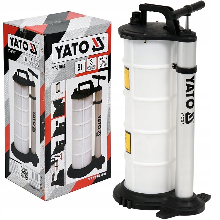 Alyvos surinkimo bakas YATO 9L, YT-07087-0