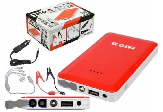 Daugiafunkcinis pakrovėjas / paleidėjas, power bank YATO, 7500mAh, YT-83080-0