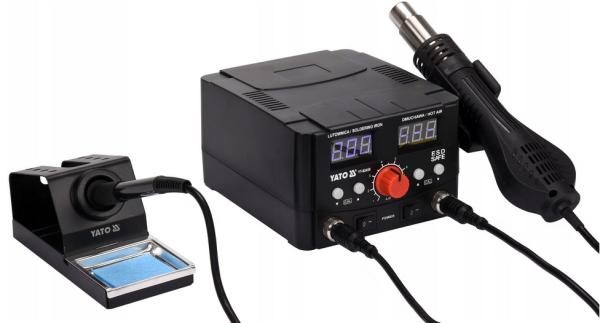 Karšto oro Litavimo stotelė YATO 480°C, YT-82458-0