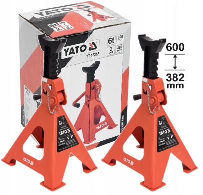 Automobilio stovas, atrama YATO 6T, 2vnt. YT-17312-0