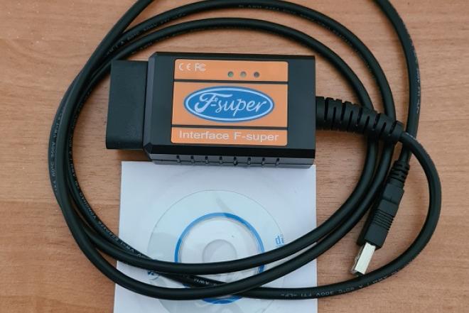 FORD diagnostikos kabelis su programine įranga-0