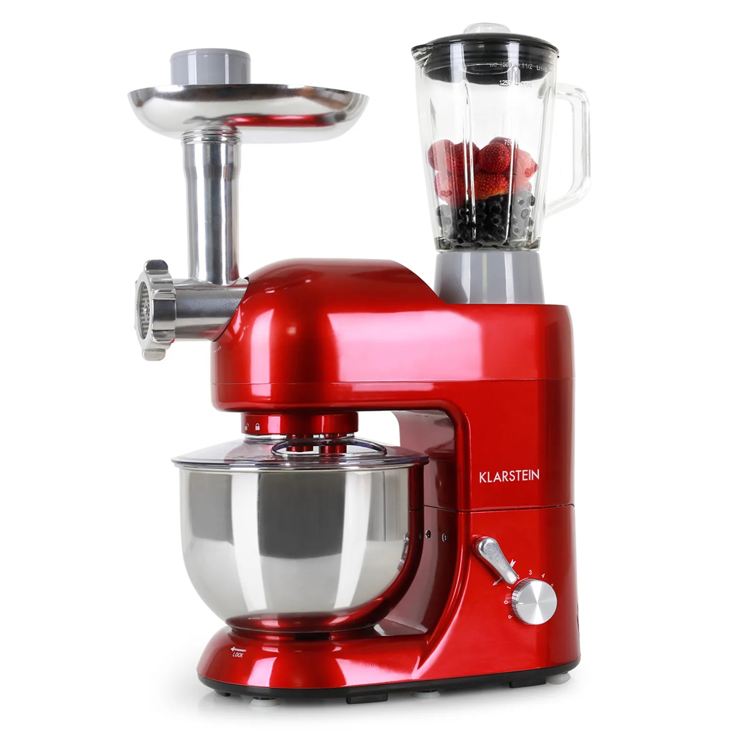 Klarstein "Lucia 3-in-1" virtuvės kombainas 2000 w-0