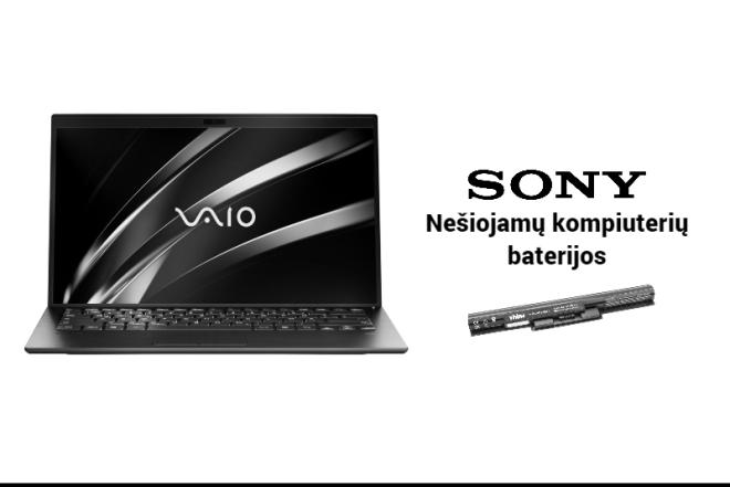 Naujos Sony kompiuterių baterijos-0