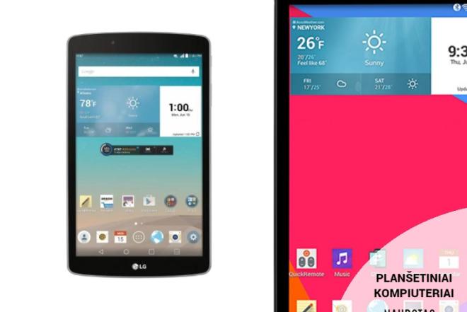 Planšetinis kompiuteris "LG G Pad 8.0"-0