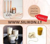 Dagtys (knatai) žvakėms https://silikon.lt/-0