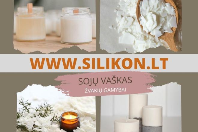 Sojų vaškas žvakių gamybai-0