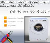 Skalbimo mašinų remontas taisymas Grigiškės-0