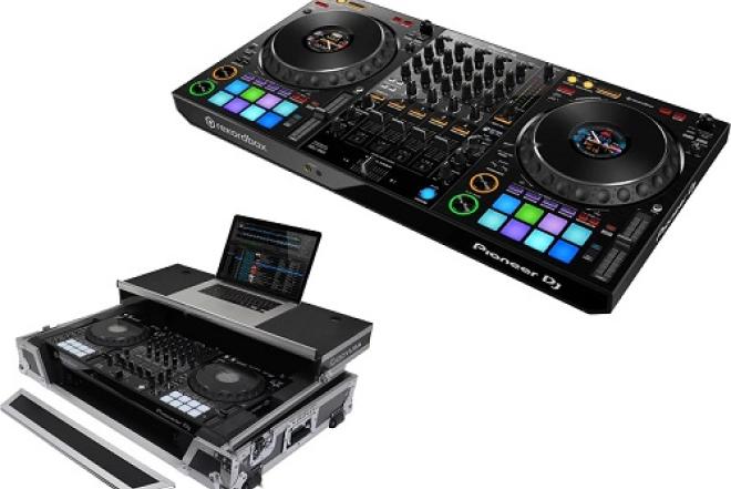 Pioneer DDJ-1000 DJ Controller + Odyssey FZGSDDJ1000W1 Flight Case-0