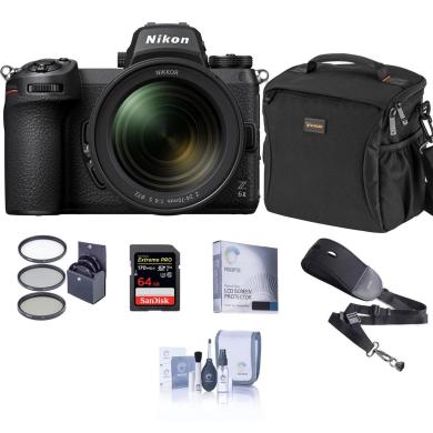 Nikon Z 6II Mirrorless Camera with 24-70mm f4 Lens with Accessories Kit-0