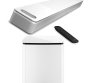 Bose Smart Soundbar 900, White with Bass Module 700 for Soundbar, Arctic White-0