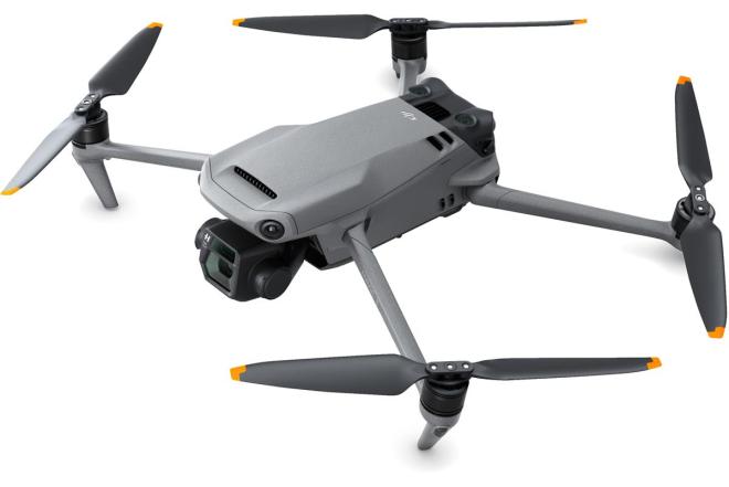 DJI Mavic 3 Drone Bundle with Extra Battery, 128GB microSD Card, Anti-Collision LED Strobe Light, Landing Pad-0