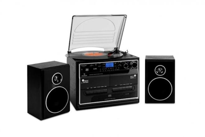 Patefonas su CD, Bluetooth, Usb, Sd, Fm-0