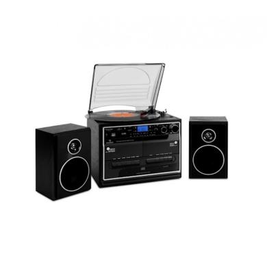 Patefonas su CD, Bluetooth, Usb, Sd, Fm-0