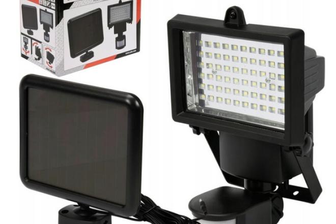 LED šviestuvas YATO su judesio davikliu 4W, YT-81860-0