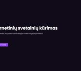 Internetinių svetainių kūrimas-0