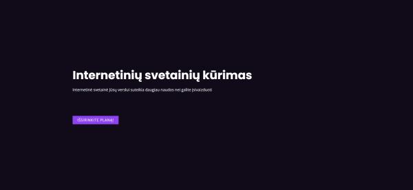 Internetinių svetainių kūrimas-0