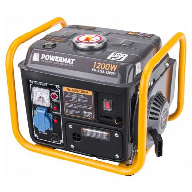 Benzininis elektros generatorius Powermat 1200W-0
