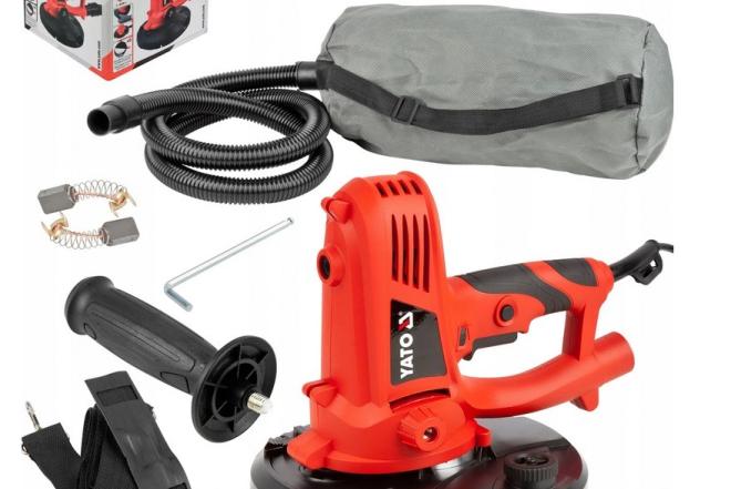Gipso, tinko šlifuoklis YATO 225mm, 1220W, YT-82340-0