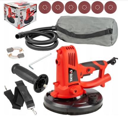 Gipso, tinko šlifuoklis YATO 225mm, 1220W, YT-82340-0