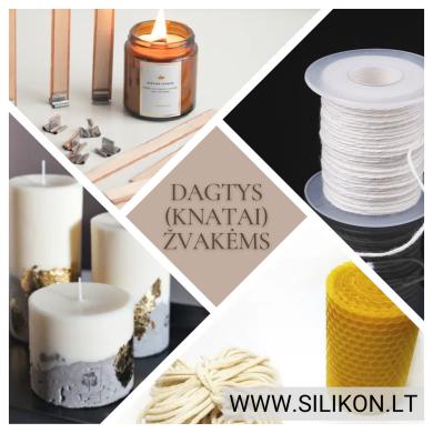 Dagtys (knatai) žvakėms https://silikon.lt/-0
