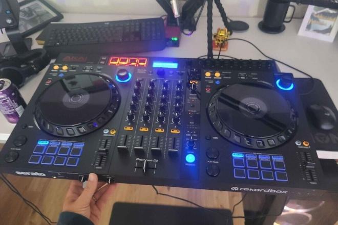 Parduodamas Pioneer DDJ-FLX6 4 kanalų DJ valdiklis, skirtas Rekordbox ir Serato DJ Pro-0