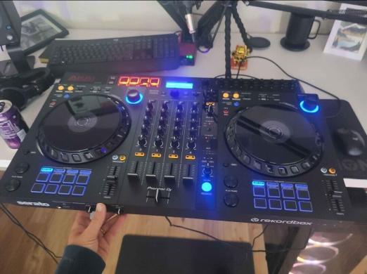 Parduodamas Pioneer DDJ-FLX6 4 kanalų DJ valdiklis, skirtas Rekordbox ir Serato DJ Pro-0