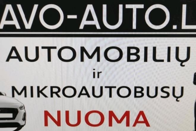 Automobiliu nuoma Mikroautobusu nuoma Autonuoma Klaipėda TAVO-AUTO.LT-0