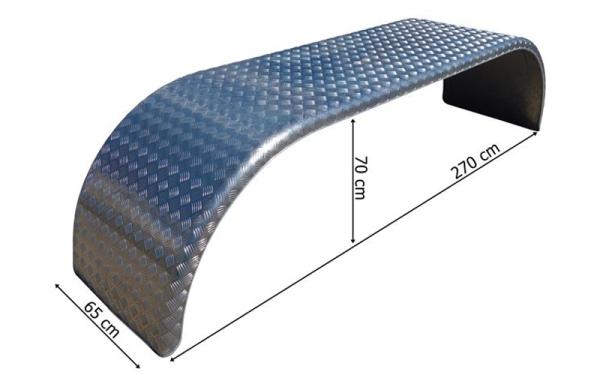 ALUMINIUMINIS SPARAS PLOTIS 650XDL. 2700 2 AŠYS.-0