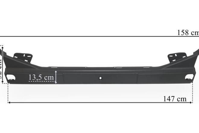 SCANIA R,S 16- ŽEMAS CENTRAS BUMPERIS-0