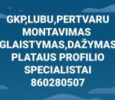 Gipskartonio montavimas-0