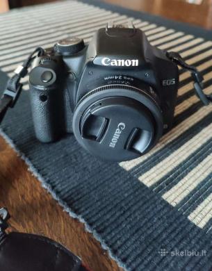 Canon EOS 500d pilna komplektacija-0