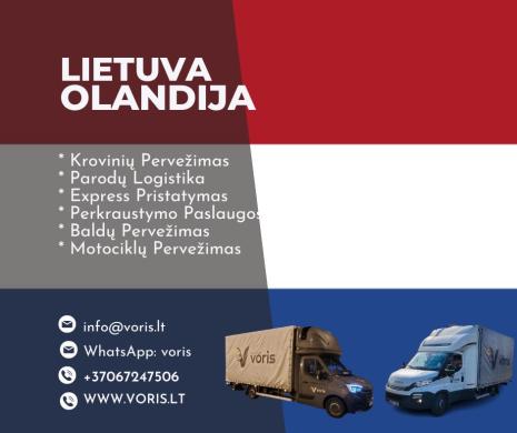 Iš Olandijos kiekvieną savaitę - krovinių pervežimas-0